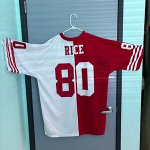 Authentic Mitchell and Ness Jerry Rice San Francisco 49ers Throwback Jersey